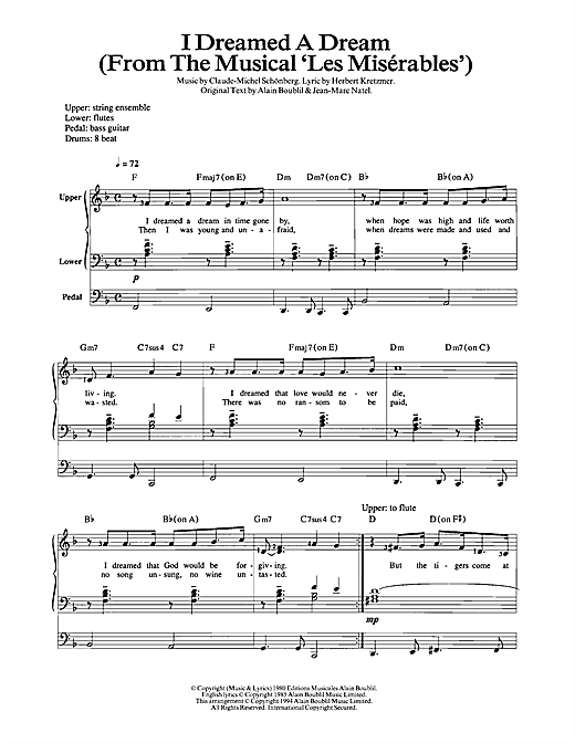 les miserables orchestral score pdf